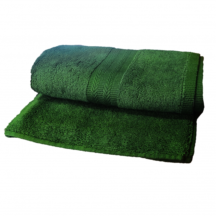 Ręcznik Bawełniany RIMINI chłonny- Zielona butelka 50x100 WZÓR